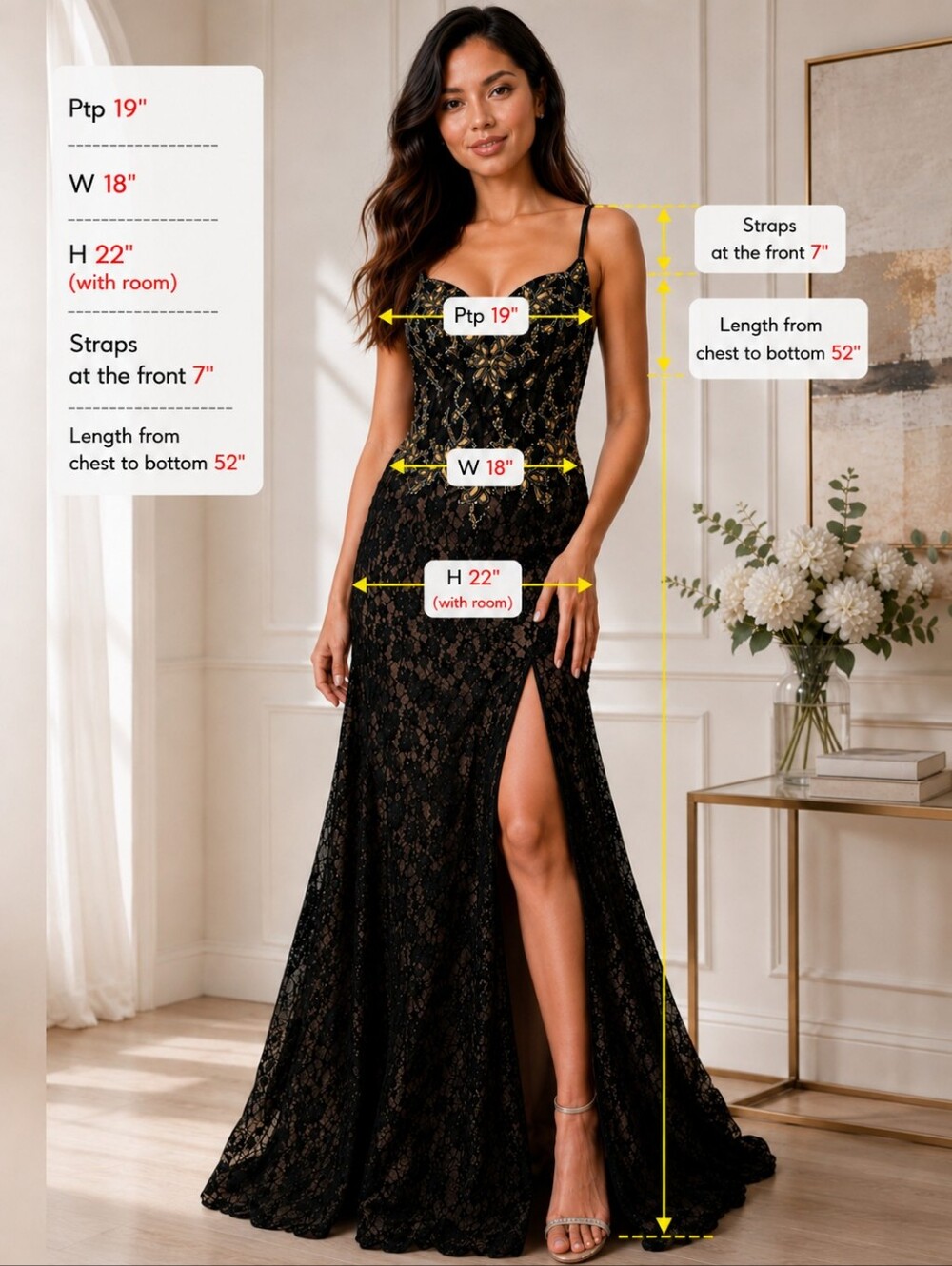 Alyce Paris Crystal Beaded Formal Gown Size 16